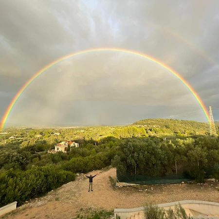 Alghero - House With Panoramic View Immersed In Full Nature エクステリア 写真