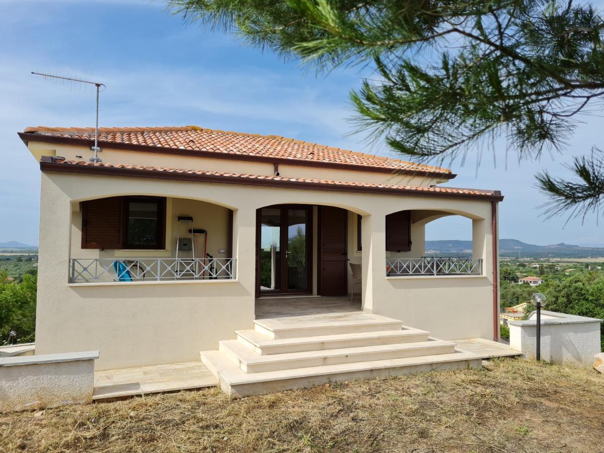 Alghero - House With Panoramic View Immersed In Full Nature エクステリア 写真