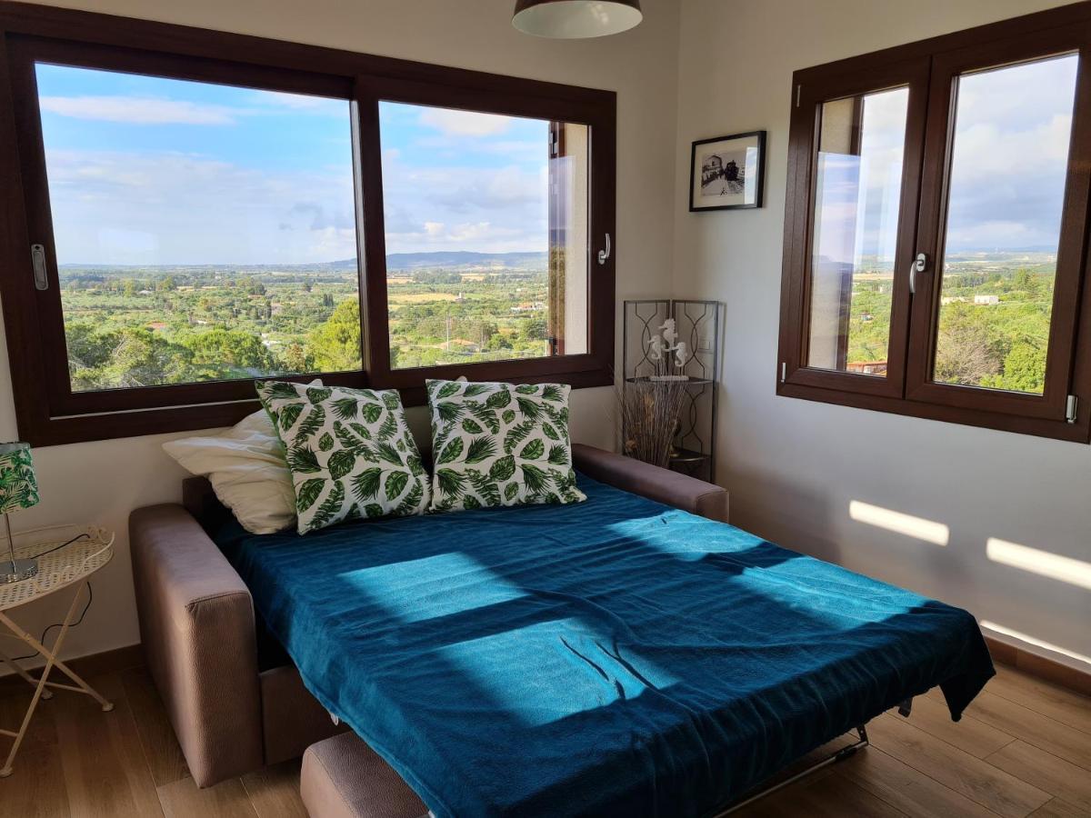 Alghero - House With Panoramic View Immersed In Full Nature エクステリア 写真
