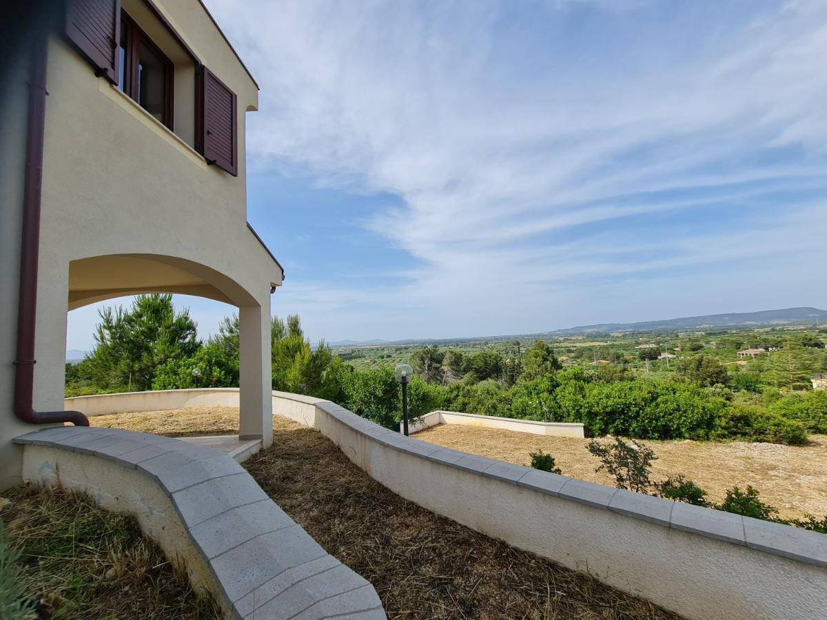 Alghero - House With Panoramic View Immersed In Full Nature エクステリア 写真