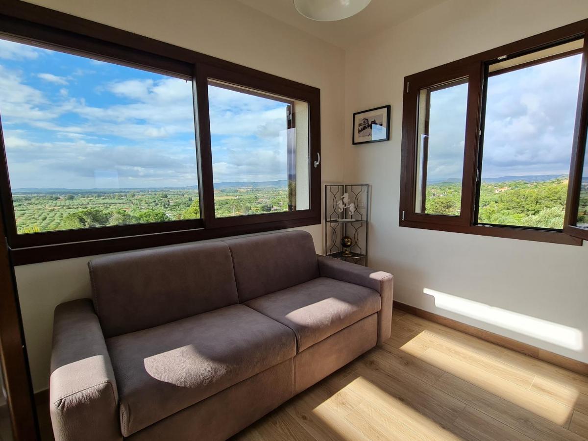 Alghero - House With Panoramic View Immersed In Full Nature エクステリア 写真