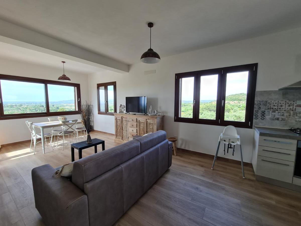 Alghero - House With Panoramic View Immersed In Full Nature エクステリア 写真